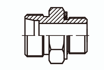 Адаптер в корпус с уплотнительным кольцом ISO 6149