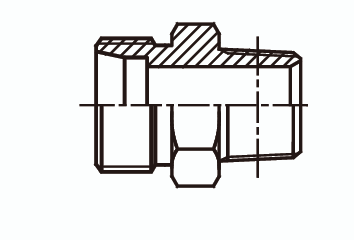 Адаптер проходной Ш - Ш