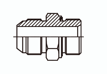 Адаптер штуцер в корпус с уплотнительным кольцом