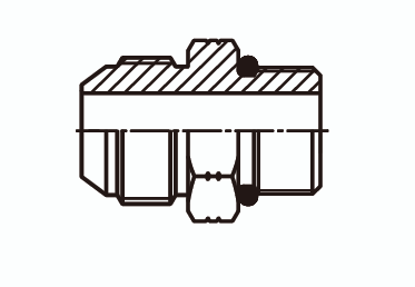 Адаптер - штуцер в корпус с уплотнительным кольцом ISO 11926 - 3