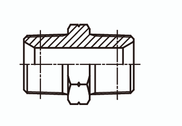 Адаптер проходной Ш - Ш