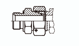 Адаптер - гайка в корпус Ш - Г