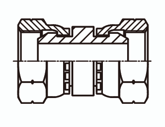 Адаптер проходной Г - Г