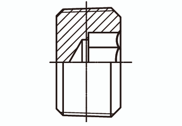 Заглушка (пробка) под шестигранник