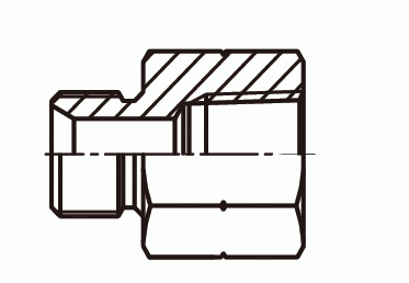 Адаптер проходной Ш - Г