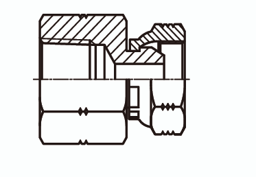 Адаптер проходной Г - Г