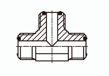 Тройник Ш - Ш - Ш