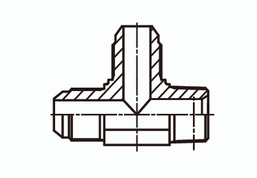 Тройник Ш - Ш - Ш