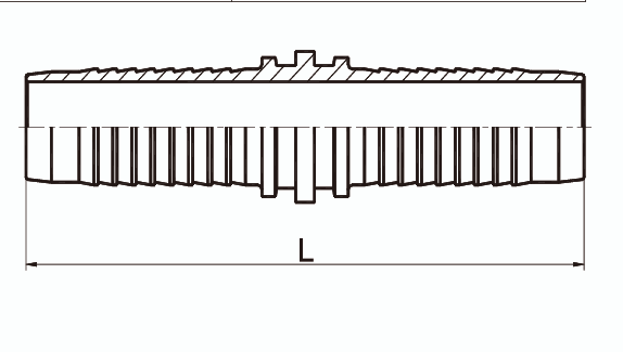 Двусторонний коннектор DN 16