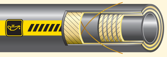 Рукав для нефтепродуктов Gates Premium Fuel Master SD 102 - 4″